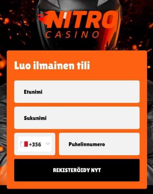 Rekisteröinti-ikkuna Rekisteröinti-ikkuna